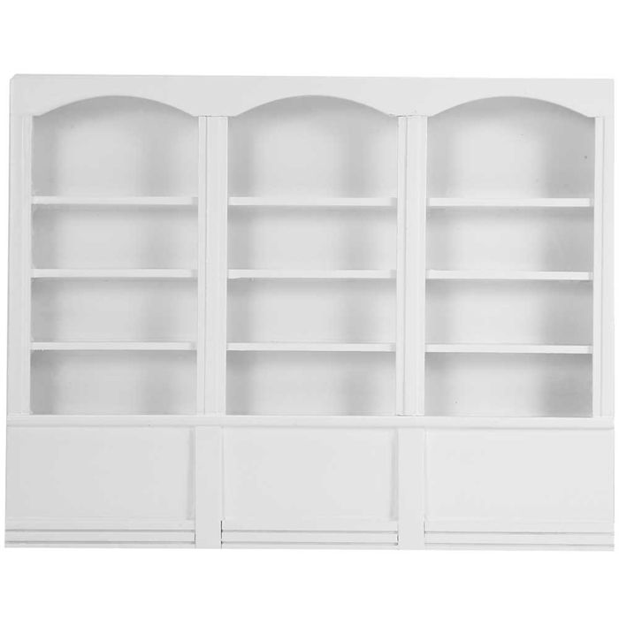 1:12 Mini Jouet de Meuble Bibliothèque Étagère Vitrine Accessoires