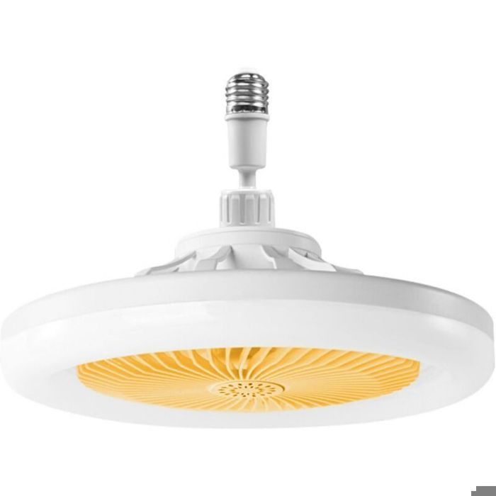 Ventilateur de plafond avec lumière - PZCC - Télécommande - Silencieux - 3 vitesses - Minuterie réglable - Pzcc
