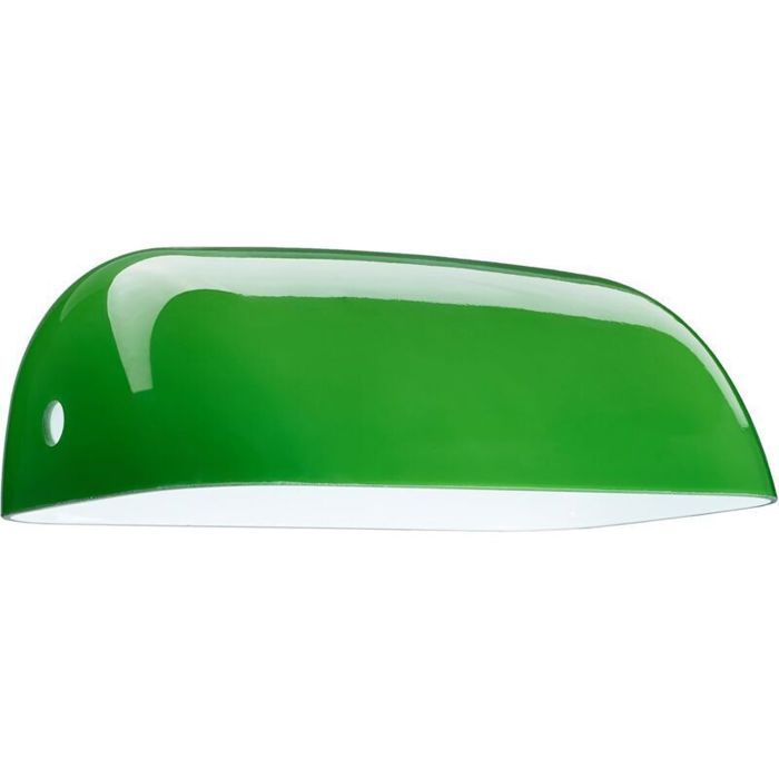 Abat-jour de remplacement en verre pour lampe de bureau (vert)