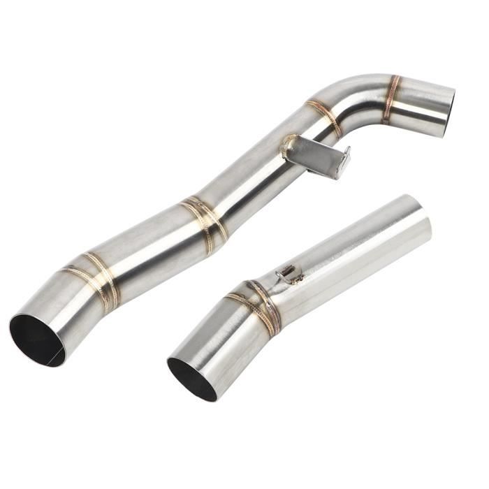Tuyau Intermédiaire Échappement Suuonee Moto - Compatible YZF R15 MT-15 MT-125 2008-2017 - Acier Inoxydable Performance