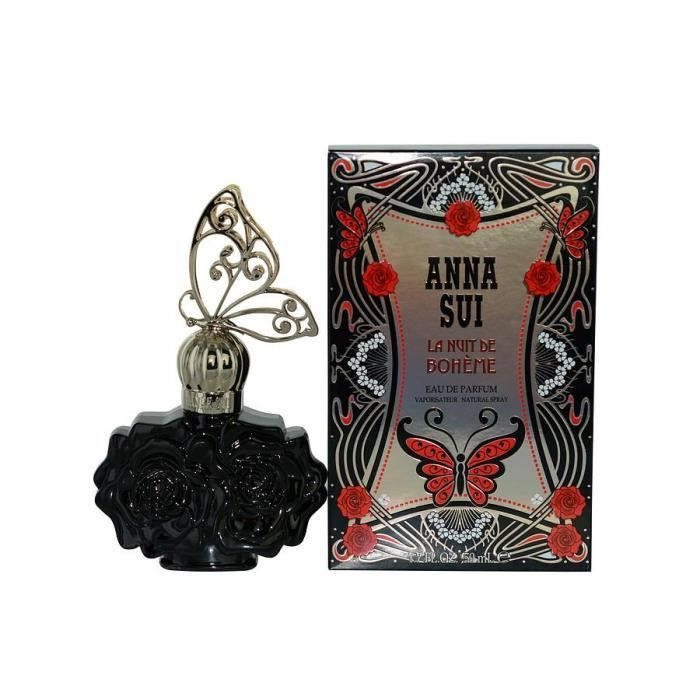 La Nuit De Boheme Black By Anna Sui Eau De Parfum Vaporisateur 50 ml -  Parfum Femme - Cdiscount Au quotidien