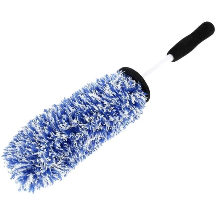 Brosse Microfibre Pour Jantes Voiture - Nettoyage Facile Des Roues Et Pneus