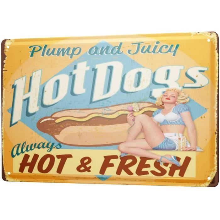 Plaque En Métal Métallique Poster Mural Tin Sign 40x30 Cm Ravtive