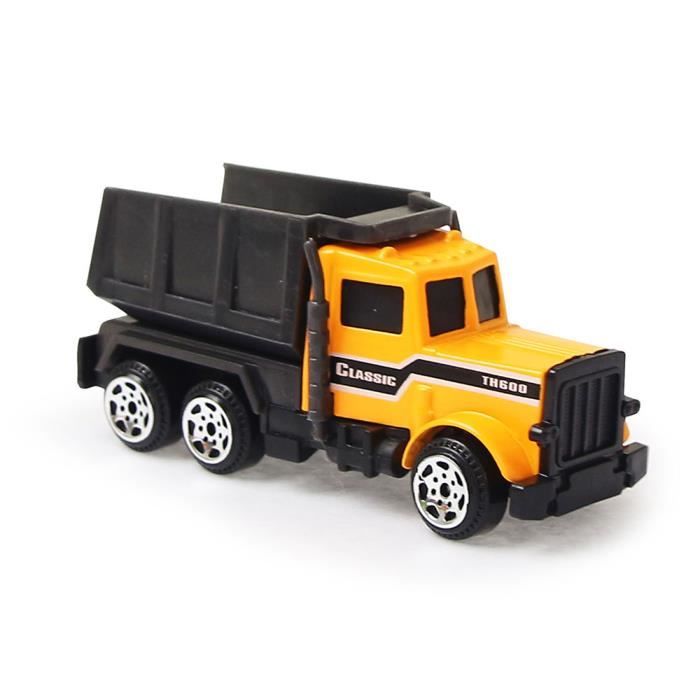 Camion à Benne Basculant Enfant Avec Grue – Jouet Construction Lumière Et Son, Alliage