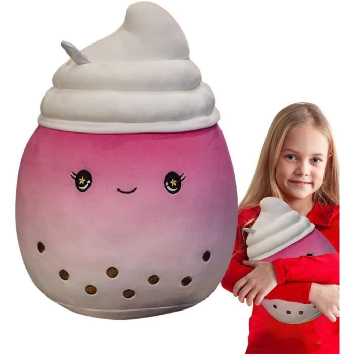 Oreiller En Peluche Bubble Tea, Jouet En Peluche Doux En Forme De Tasse De The Au Lait Design Mignon~p145667709