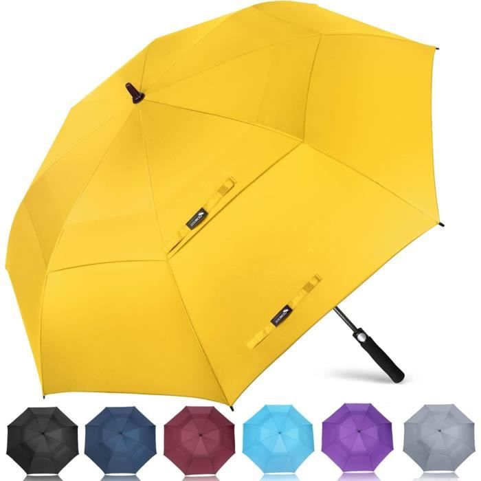 Grand Parapluie De Golf L-Xl-Xxl Parapluies De Golf Grande Taille 1-3  Personnes Anti Tempete - Extra Large Automatique Umbre[u395] - Cdiscount  Bagagerie - Maroquinerie