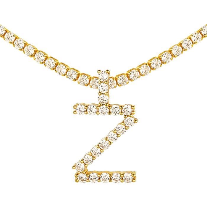 Bijou Femme EUDORA Collier Cœur EUDORA Avec Initiale F - Pendentif Cuivre Plaqué Rhodium, Zircons 45,7 Cm Collier Zirconium Cubique Plaqué Rhodium Bijou Femme EUDORA Collier Cœur EUDORA Avec Initiale F - Pendentif Cuivre Plaqué Rhodium, Zircons 45,7 Cm Collier Zirconium Cubique Plaqué Rhodium