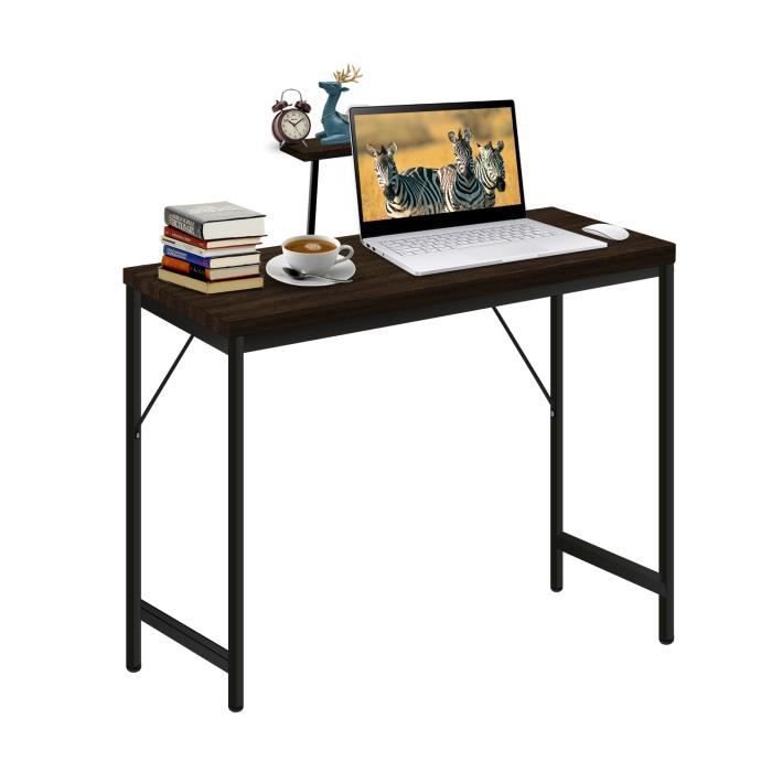 Bureau d'Ordinateur - Marque - Modèle - Compact - Noir - Support d'Écran PC Gaming Table