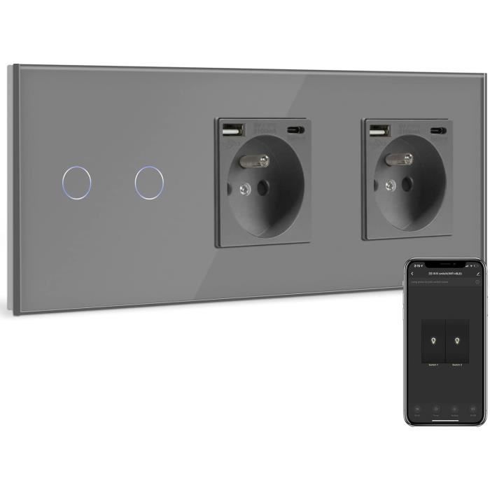 Boîtier Batterie 3xAA Avec Interrupteur Et USB – Lot De 4, Matériau ABS (noir) - 2