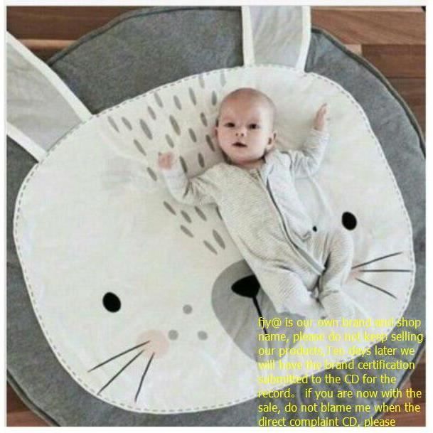 Animaux De Bande Dessinee Ours Lapin Visage Bebe Coton Tapis De Jeux Enfants Ramper Tapis Tapis Enfants Couverture Pad Lit Chambre D Cdiscount Puericulture Eveil Bebe