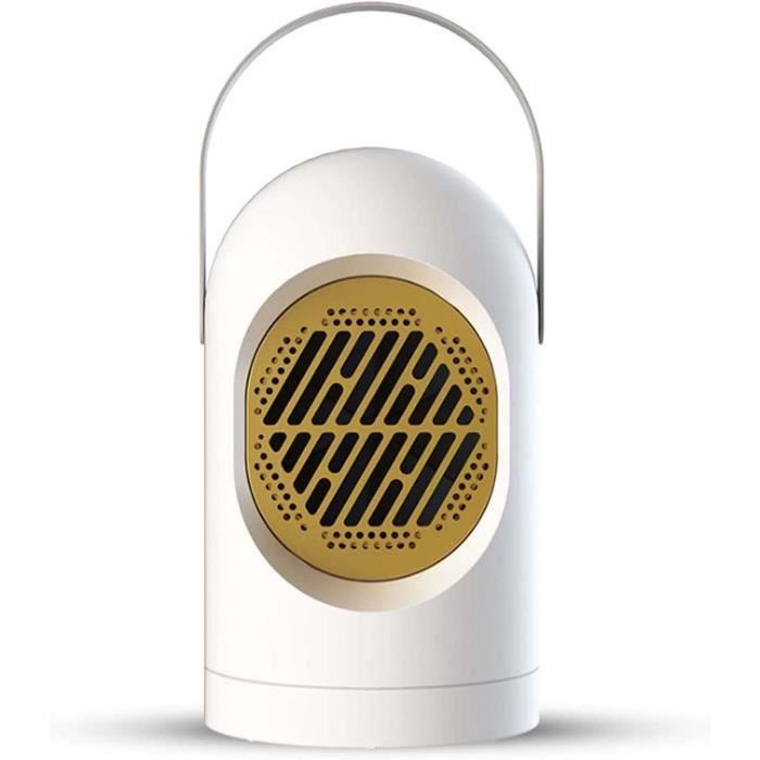 Chauffage Soufflant Céramique 1200W Ninonly - Oscillation 90°, 6 Modes - Pour Salle De Bain, Bureau, Chambre
