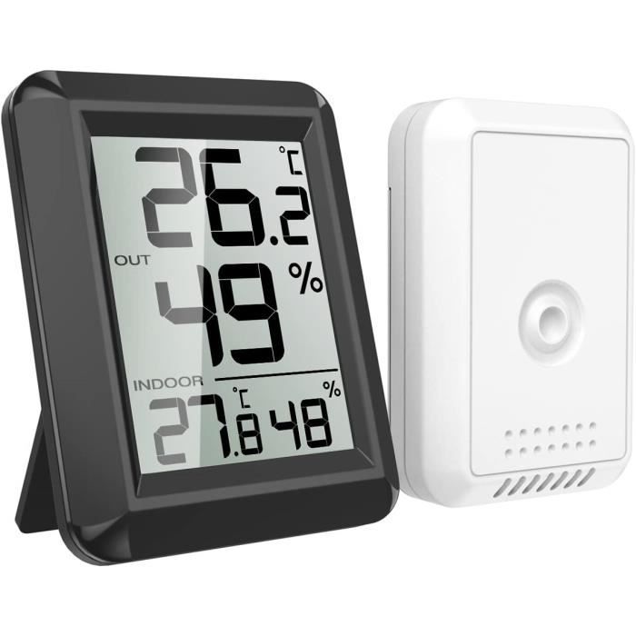Thermomètre Intérieur Et Extérieur, Thermomètre Connecté Avec