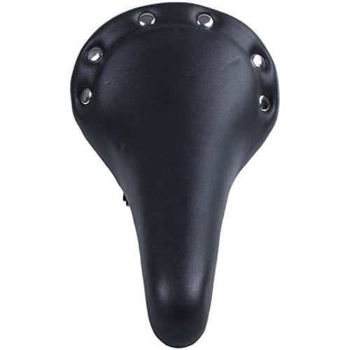 Selle Vélo Confort Double Ressort - Mousse Mémoire De Forme - Rails Acier Cr-Mo - Pour VTT, Ville, Spinning