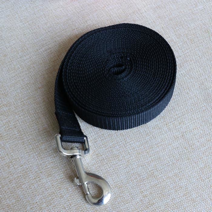 Meilleurs prix pour Noir 10m Laisse pour chien réglable en plein air