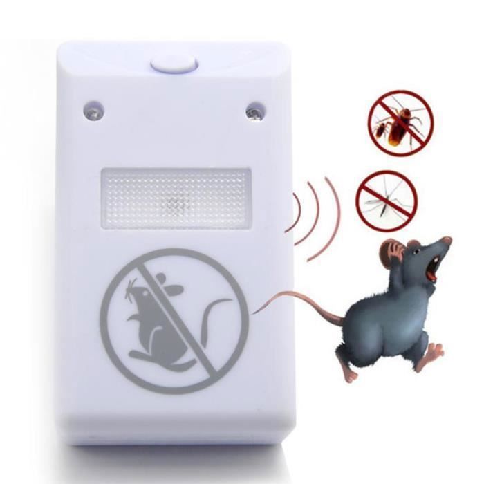 Répulsif Ultrason 6 Pack Anti Souris, Rats, Moustiques Et Insectes - Couverture 1200 M², Sans Produits Chimiques, Pour Maison Et Bureau