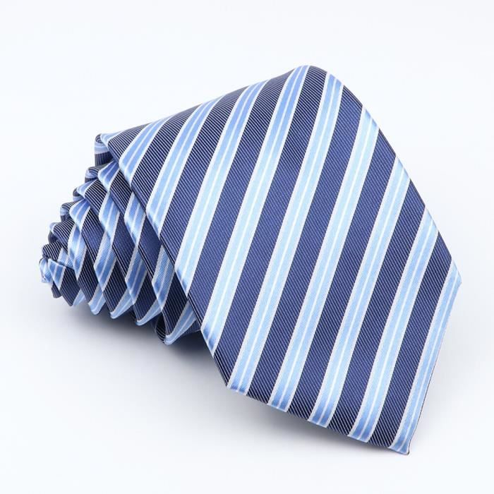 Alizeal Cravates Tissées à Rayures Pour Garçons De 8 à 14 Ans 38,1