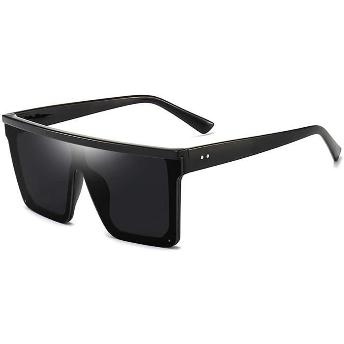 Lunette de on sale soleil carre noir