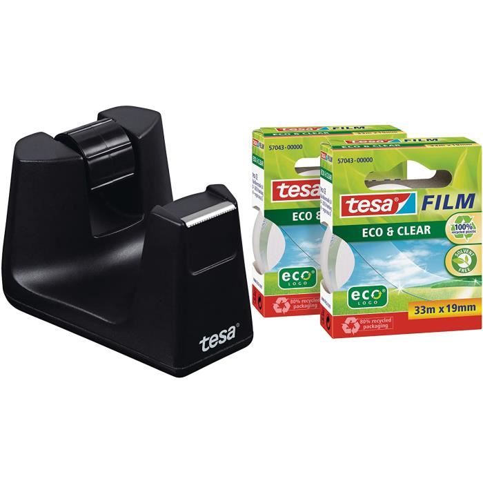 QILIMA Violet Dévidoir De Ruban Adhésif De Bureau, Base Antidérapante Résistant (convient Aux Noyaux De 2,5 Cm Et 7,6 Cm