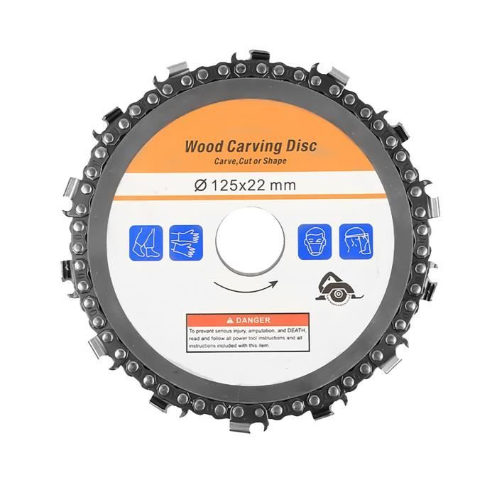 Disque Bois Meuleuse 125mm Disque a Sculpter Bois pour Meuleuse d'angle 125mm Disque Bois Meuleuse 125mm Disque a Sculpter Bois pour Meuleuse d'angle 125mm