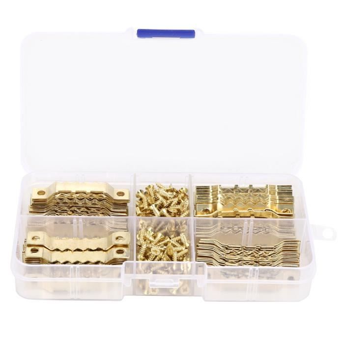Lot De 50 Crochets Muraux Transparents (cintres, Photos) - Blanc - En Plastique - Neuf