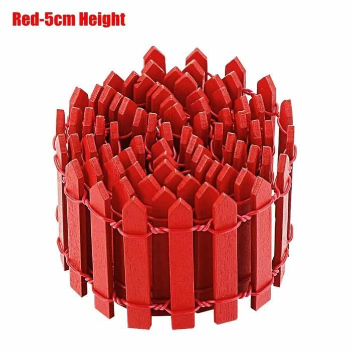 Clôture Miniature En Bois Pour Sapin De Noël - 89 Cm Avec LED - Décoration Féerique Pour Village De Noël, Bureau, Jardin