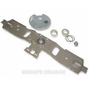 Palier ensemble + joint + axe + traverse pour lave linge BRANDT 1100PA 1100PADDF 1100PA 11