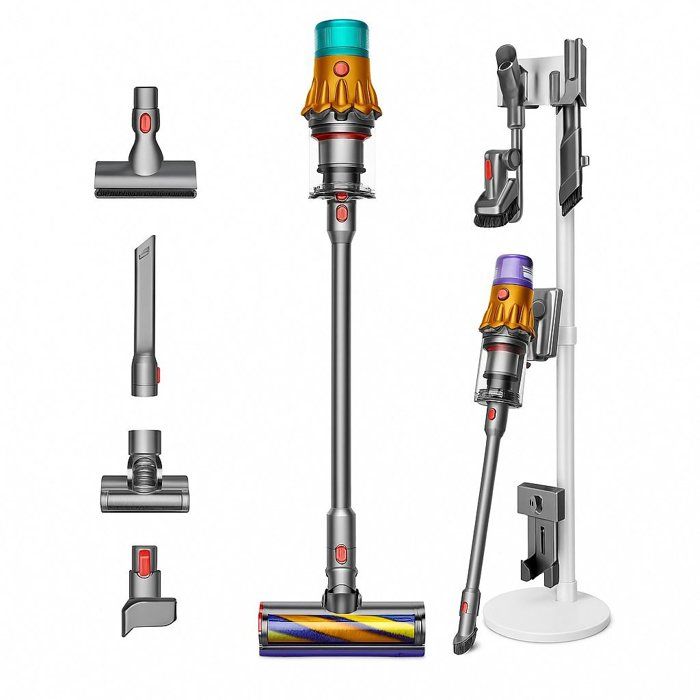 DYSON V12s Detect Slim Submarine + Station daccueil - Aspirateur Balai Laveur - 140 airwatts - Autonomie 1 h
