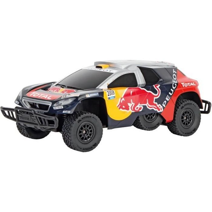 voiture télécommandée peugeot 2008 red bull