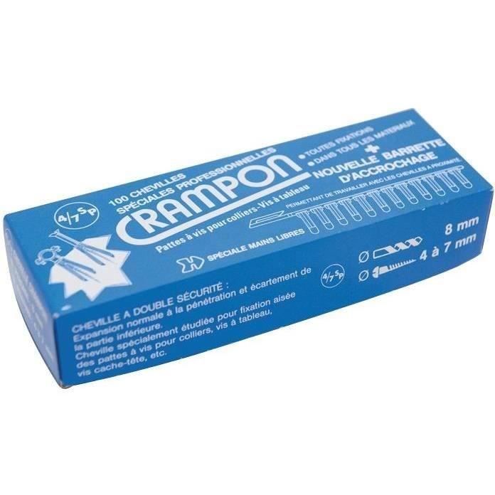 CRAMPON Lot de 100 Chevilles - Sp 4/7 mm