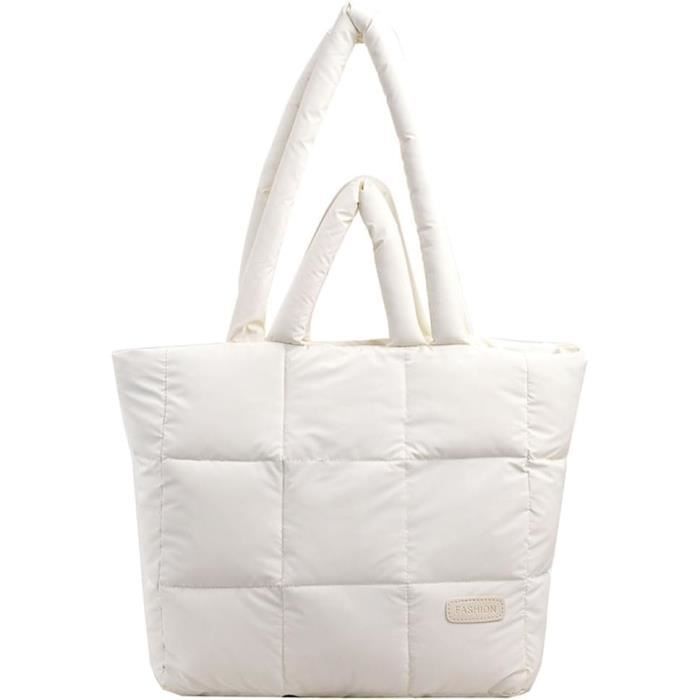 BAGSMART Sac De Transport Pour Femme - Grand Sac à Bandoulière Matelassé Avec Compartiments Et Fermeture Éclair Idéal Pour Voyages