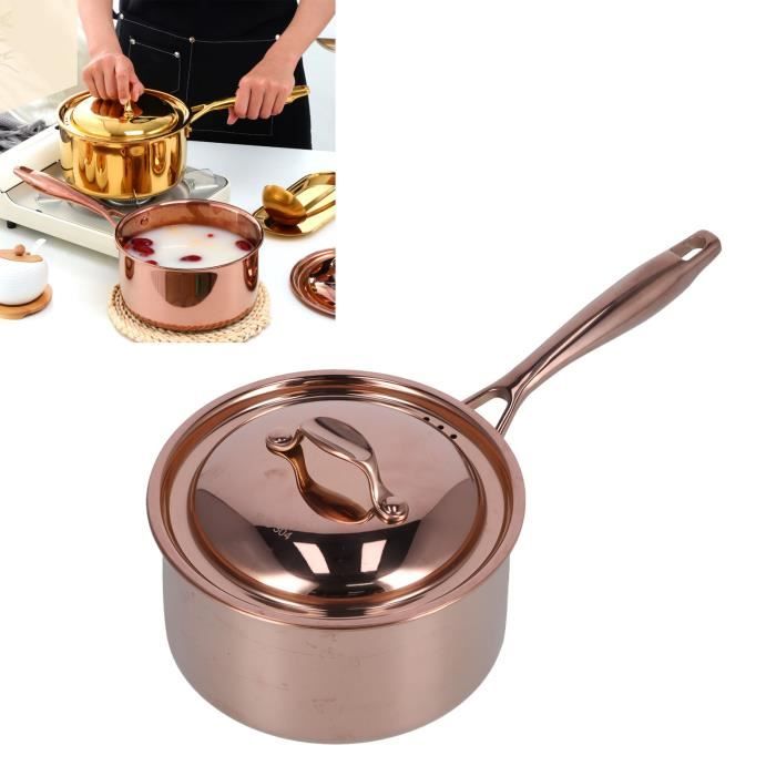 Casserole haute antiadhésive avec couvercle - Ligne Tuscany- 24cm