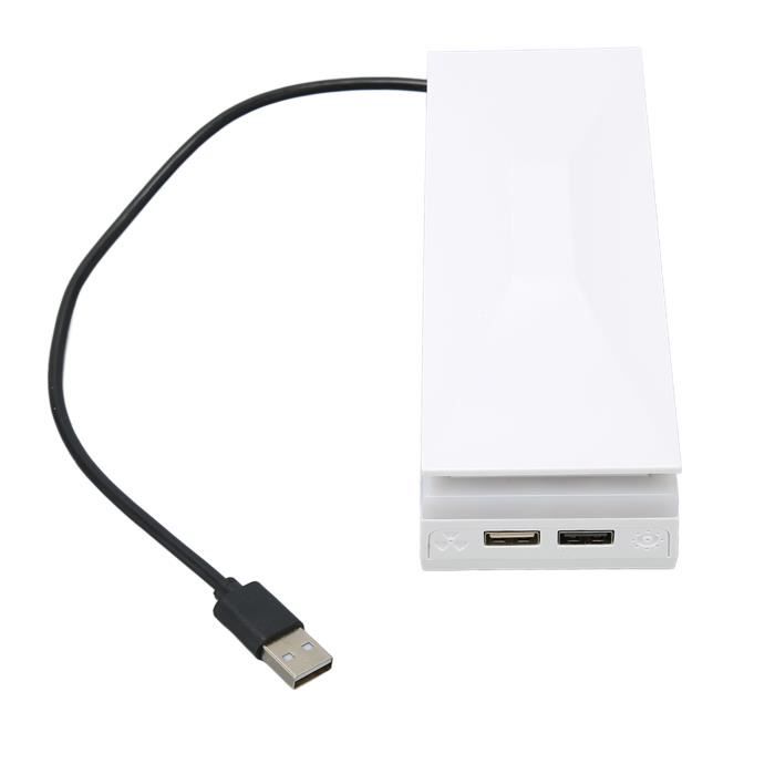 Blanc - Ventilateur de refroidissement universel étanche à la poussière RVB, console PS5, hôte
