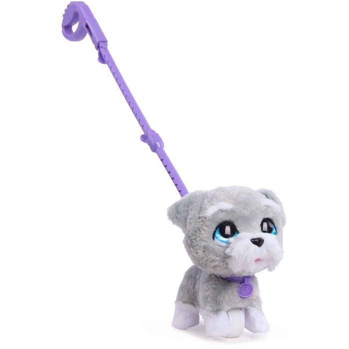 Peluche interactive chien Schnauzer furReal Friends Grand Marcheur 23 cm Marche et aboie