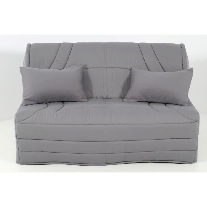 Housse Matelassee Pour Banquette Bz 140 Borneo Grison Achat Vente Housse De Canape Cdiscount