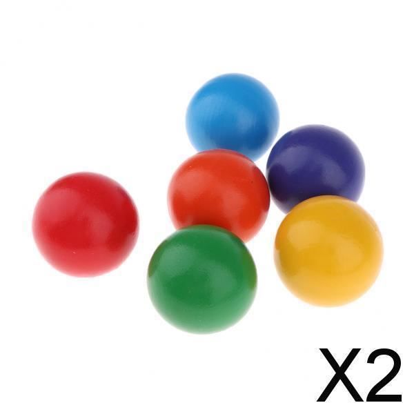 Jeu De Puzzle, Boules Sensorielles, Fait De 20 Boules De Couleur Arc - En - Ciel, Entraînement Pratique Et Esprit Ouvert, Adapté Pour Soulager Le Stress