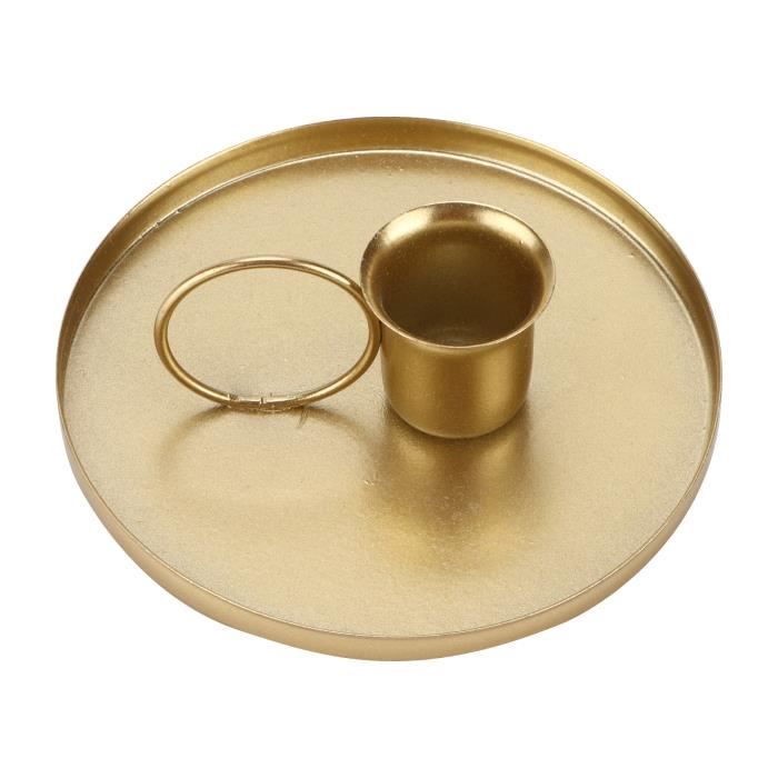 Bougeoir Rétro En Résine Argenté - Chandelier Décoratif Pour Bougies Cônes Ou Piliers, Idéal Anniversaire, Mariage, Déco Table