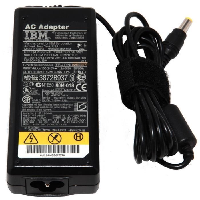 IBM Alimentation chargeur pour IBM Thinkpad 365CD France 