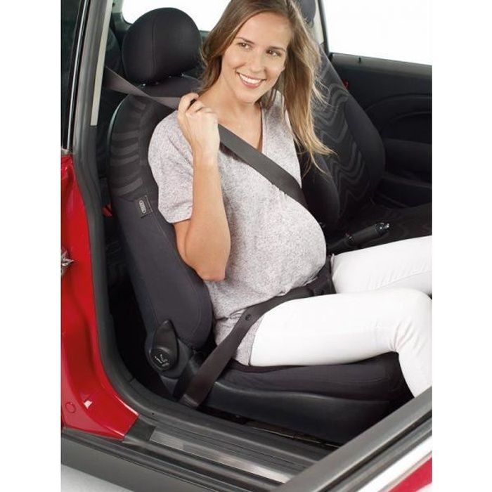 2 PCS Enfant et femme enceinte EXTENDEMENT DE CEINTURE DE SIÈGE DE VOITURE,  Longueur: 29cm (Noir)