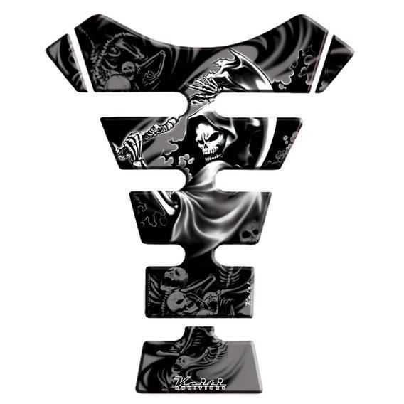 Protège réservoir moto 3D Faucheuse KT7700 Keiti® résine inaltérable