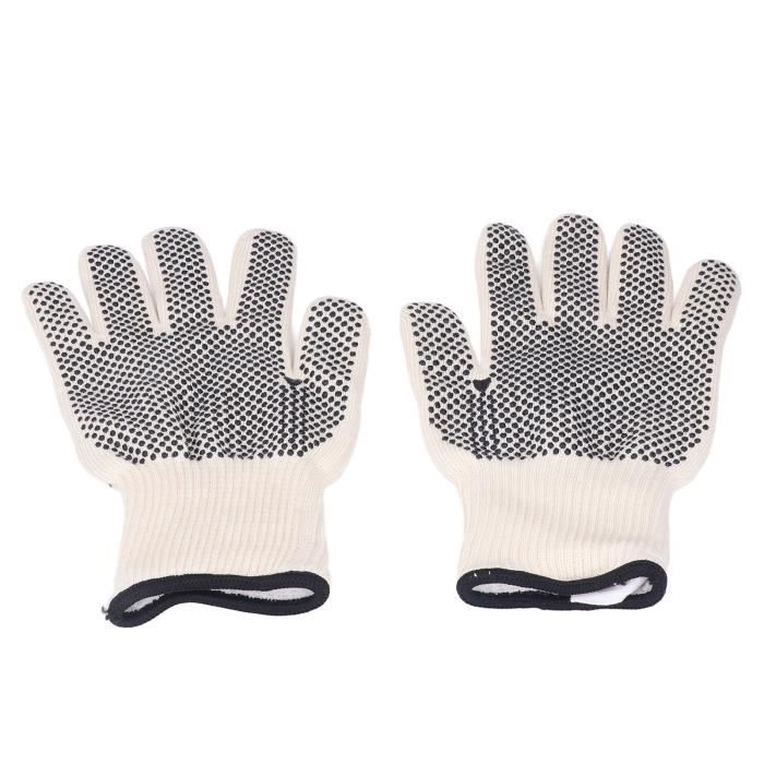 Ankway Gants De Cuisson Pro - 4 Gants Anti-chaleur 800°C Pour BBQ, Four Et Cuisine | Protection Maxi