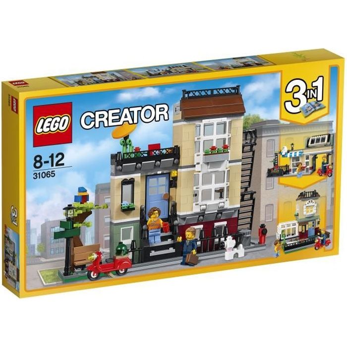 LEGO® Creator - La Maison de Ville - 566 pièces - Garçon et Fille - A  partir de 8 ans - Cdiscount Jeux - Jouets