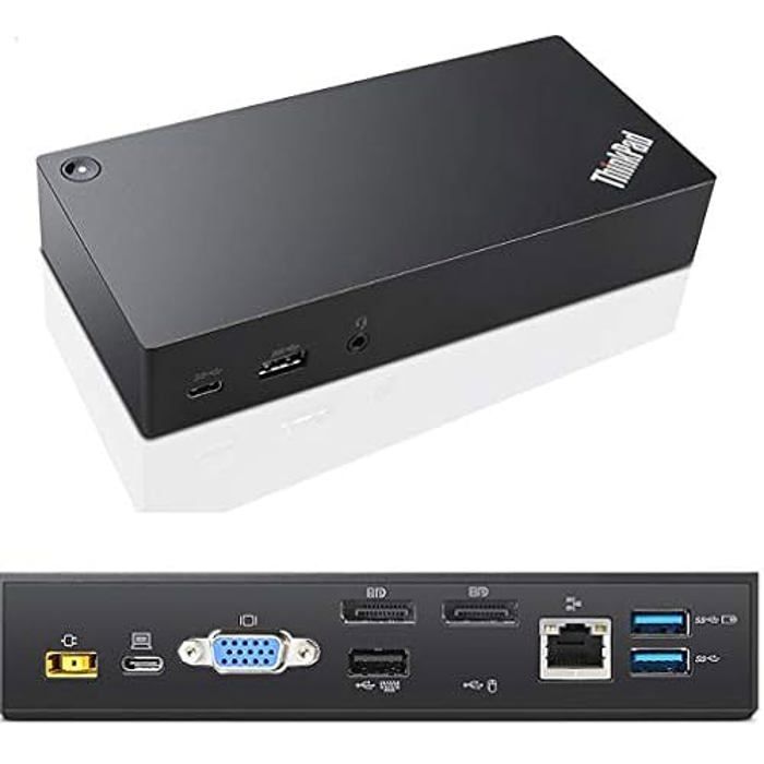 Lenovo 03X7194 station d'accueil Avec fil USB 3.2 Gen 1 3.1 Gen 1 Type C Neuf - vue 2