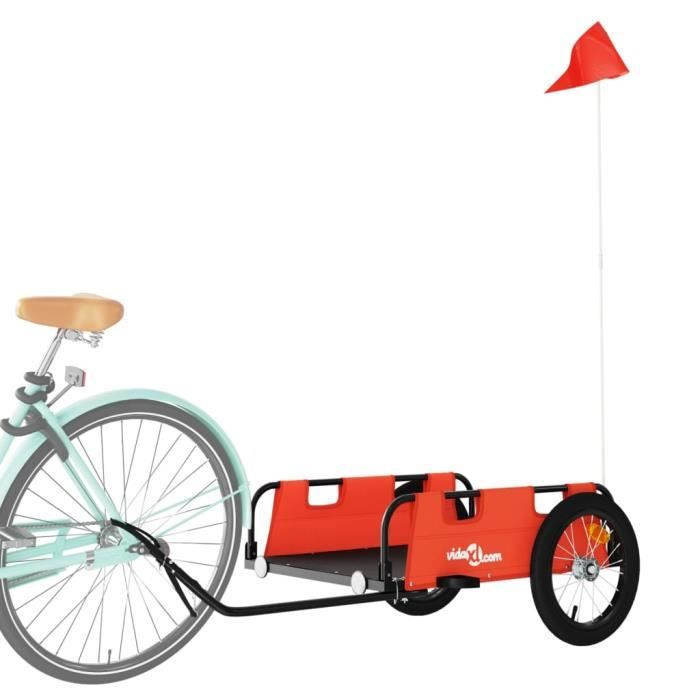Housse De Protection Pour Remorque De Vélo - Tissu Oxford 600D Imperméable UV - Taille 84x140x99 Cm