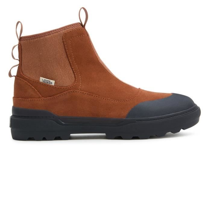 Vans Chaussures VANS Ua Colfax Marron - Femme/Adulte - Cuir - Lacets - Plat