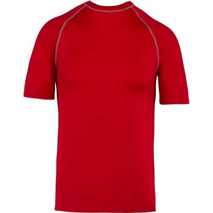 T-Shirt Proact Surf - PROACT - Homme - Rouge - Multisport - Manches courtes - Protection UV 40+ T-Shirt Proact Surf - PROACT - Homme - Rouge - Multisport - Manches courtes - Protection UV 40+