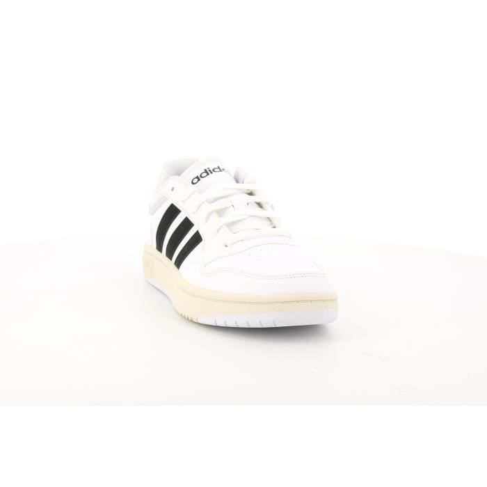CHAUSSURES MULTISPORT Baskets Adidas Hoops 3.0 GY5434. Pour homme, couleur blanche