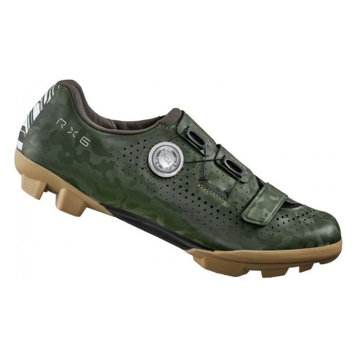 Chaussures vélo Shimano SH-RX600 - vert - Adulte - Homme