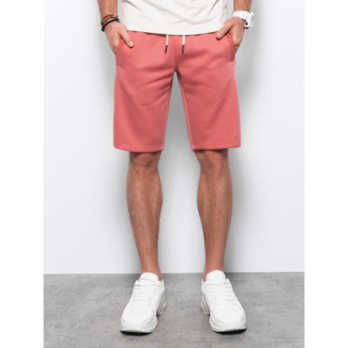 Short homme rose best sale