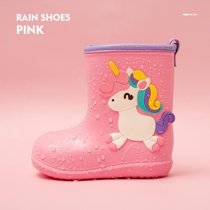 botte plastique fille