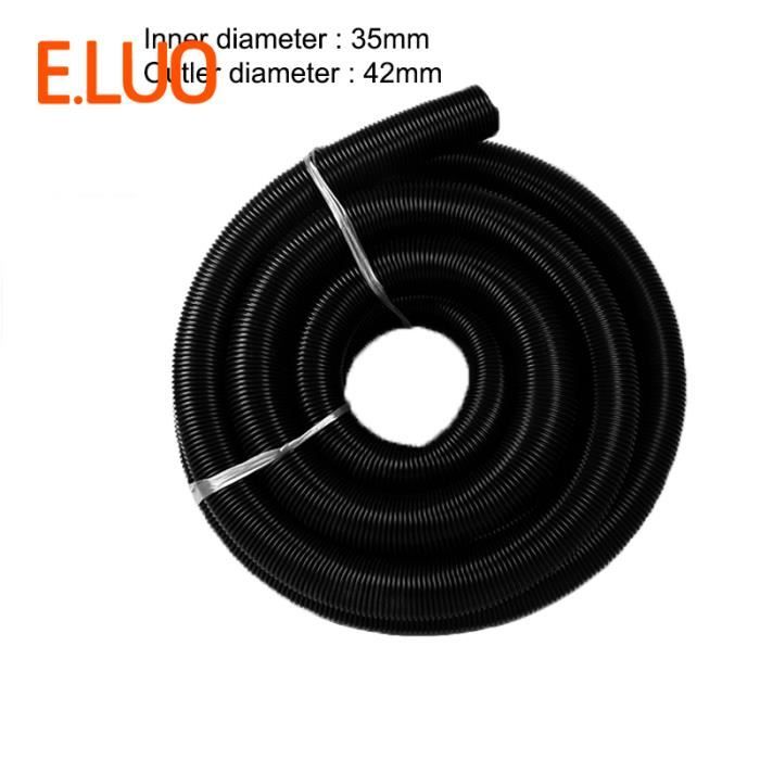 Aiwjeakh 2.5 M 32 Mm Flexible EVA Tuyau Tube Tuyau Extra Long Pour Aspirateur Domestique